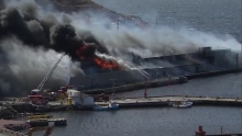 Bay de Verde fish plant fire