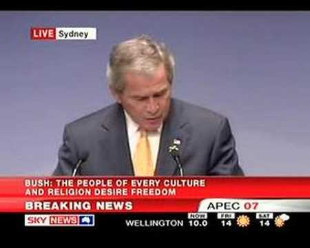 President Bush - APEC 2007 Business Summit - Part 4 of 4