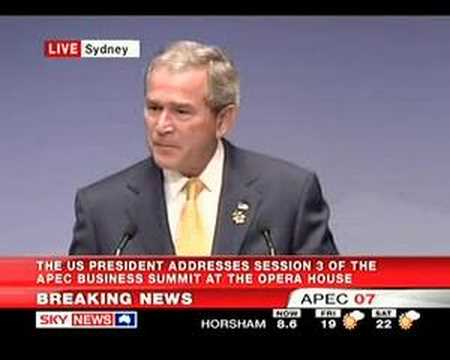 President Bush - APEC 2007 Business Summit - Part 3 of 4