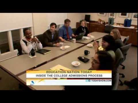 Inside the college admissions process   Parenting   TODAYshow com