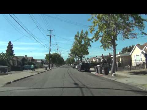 Driving in Oakland California 73AVE Part 1