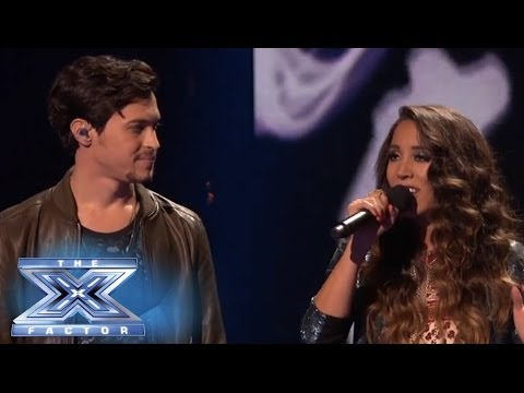 Top 3: Alex & Sierra Sing "Bleeding Love" with Leona Lewis - THE X FACTOR USA 2013