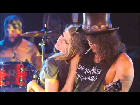 Fergie & Slash - Sweet Child O' Mine + INTERVIEW