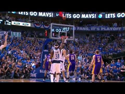 Dallas Mavericks NBA Playoff record 20 3-Pointers vs Lakers(2011 NBA playoffs CSF GM4)