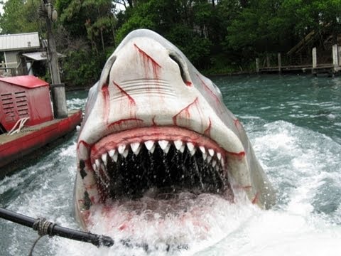 Universal Studios Orlando Jaws Ride HD POV (FULL RIDE)  Last day!