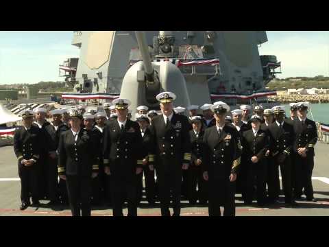 Commander, U.S. 6th Fleet Welcomes USS Porter to Naval Station Rota