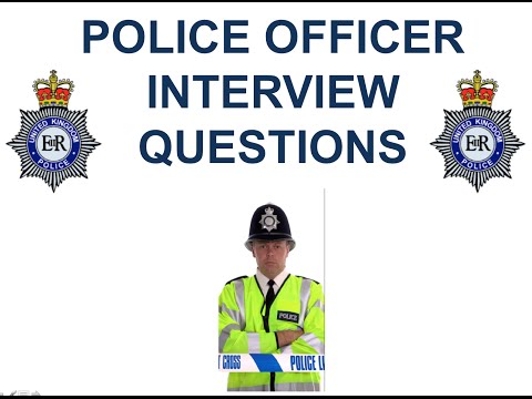 How To Pass The Police Officer Interview (NEW QUESTIONS)