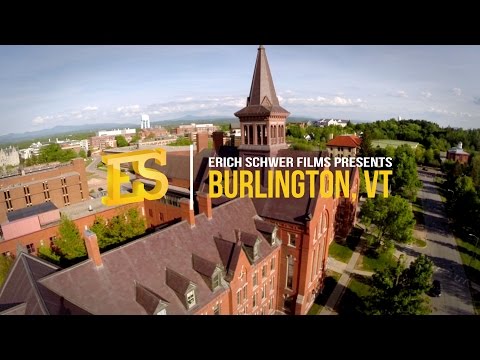 Burlington, Vermont | From the sky! | HD