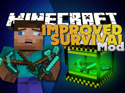 Minecraft Mods - IMPROVE SURVIVAL MOD - MAKE YOUR LIFE EASIER