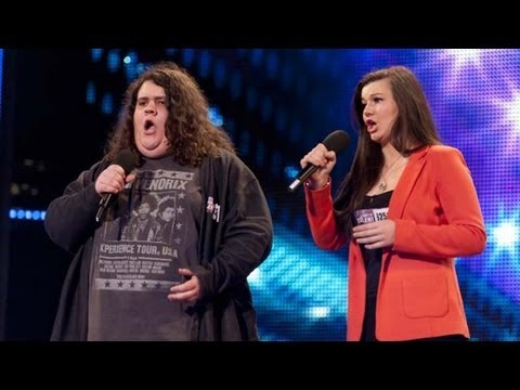 Opera duo Charlotte & Jonathan - Britain's Got Talent 2012 audition - UK version