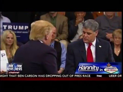 Donald Trump On Illegals, Israel Economy In Caesar Palace Las Vegas With Hannity