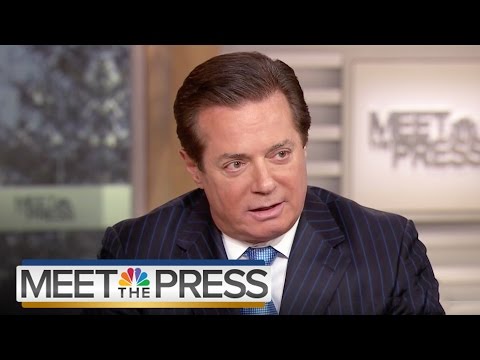 Donald Trump's Convention Manager Paul Manafort (Full Interview) | Meet The Press | NBC News