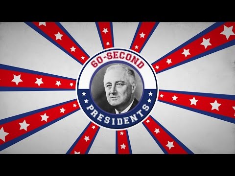 Franklin D. Roosevelt | 60-Second Presidents | PBS