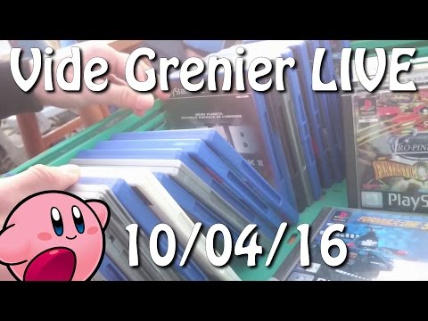 Vide Grenier LIVE - 10 Avril 2016