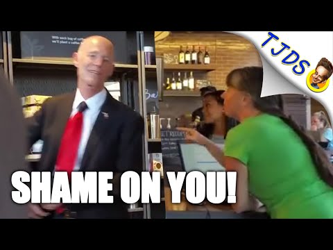 Hero Woman Shouts Florida Governor Rick Scott Out Of Starbucks