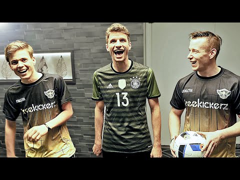 Football Challenge vs Thomas Muller & Christoph Kramer