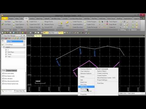 Simple CAD Function in Trimble Business Center HCE