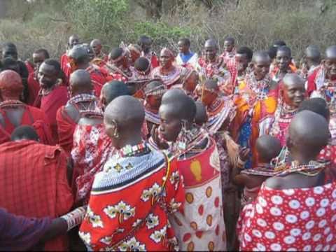 Maasai Wedding Ceremony 2010 Supukuu Enkiama