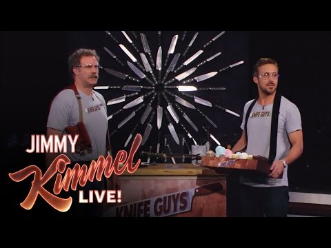 "Knife Guys" Will Ferrell and Ryan Gosling