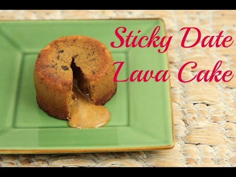 Sticky Date Molten Lava Cake - CAKE STYLE