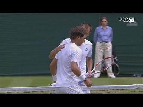 Nadal vs Rosol, Wimbledon 2014 (1/32 finale), highlights - 2nd Round - 26/06/14