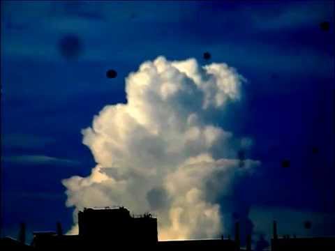 Time-lapse Towering Cumulus congestus cloud in Hong Kong