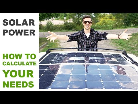 Off Grid Solar Power - How to Calculate Your Needs