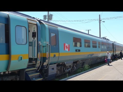 By train from Montreal to Halifax Nova Scotia with VIA Rail