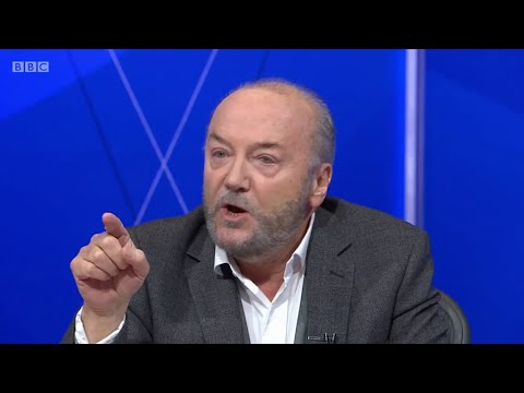 George Galloway debates 100 Zionists at the same time (and wins!) - BBC Question Time