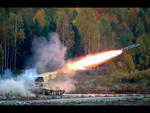 Russian military hardware in action - Exercise expo HQ (Day 2)