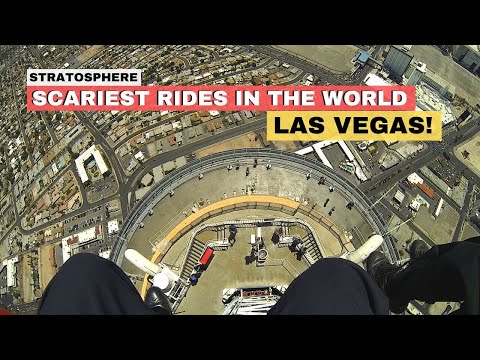 Stratosphere Tower Las Vegas Thrill Rides HD