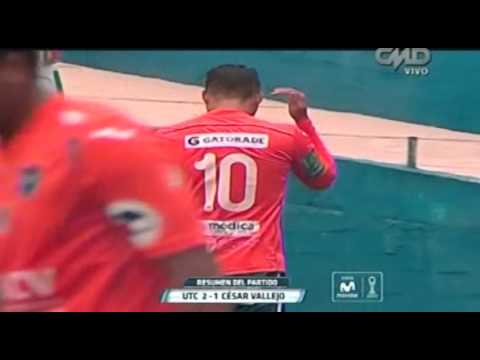 Torneo Clausura 2015: UTC 2-1 César Vallejo (fecha 13)