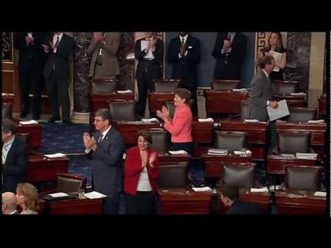 John Kerry Says Goodbye to the US Senate