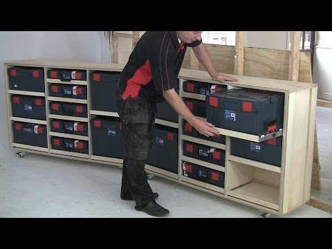 Build it with Bosch Project 6: Multi Bench+L-BOXX Storage part 1