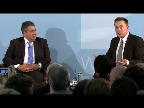 Elon Musk talks energy with German Minister of Economy & Energy (2015.9.24)