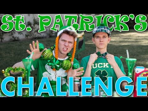 The St. Patrick's Day CHALLENGE (FAIL) Sibling Tag 2016 | Collins Key