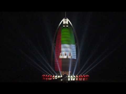 Burj Al Arab Celebrates the 42nd UAE National Day - Official Video (long)