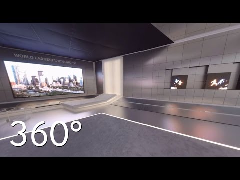 [CES 2016] 360-Degree Video of Future TV Zone