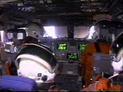 Space Shuttle Columbia (STS-65): Re-Entry & Landing - Onboard View (1994)