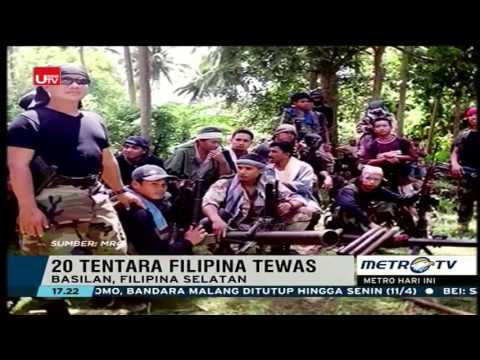 18 Tentara Elit Filipina Tewas karena Disergap Kelompok Abu Sayyaf dari Ketinggian