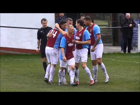 Warren Byrne scores superb volley against Tow Law Town