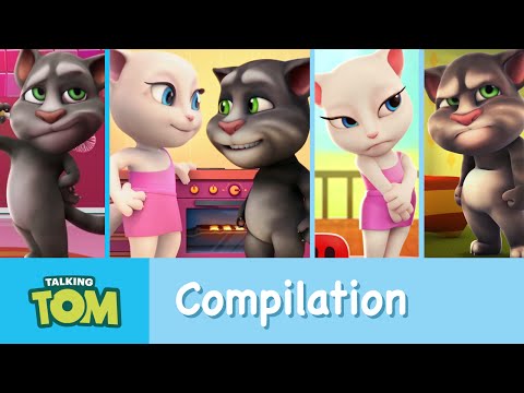 My Talking Tom Shorts Marathon (episodes 13-20)