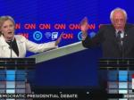 Wolf Blitzer Scolds Bernie And Hillary For Talking Over Each Other