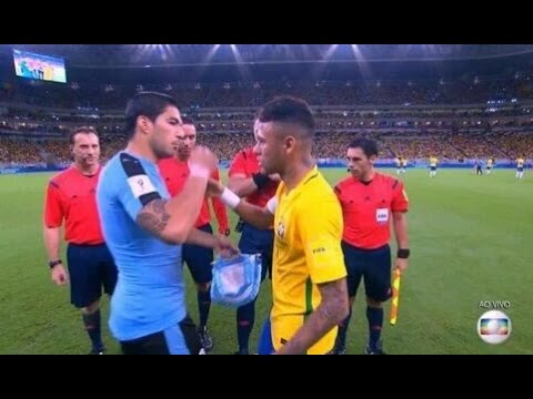 Brazil vs Uruguay 2-2 All Goals & Highlights (WC Qualification 2016)