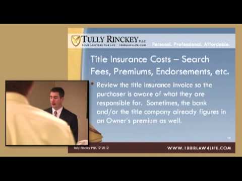 Continuing Legal Education - Real Estate Closings - Albany, NY Attorney Graig Zappia - Tully Rinckey