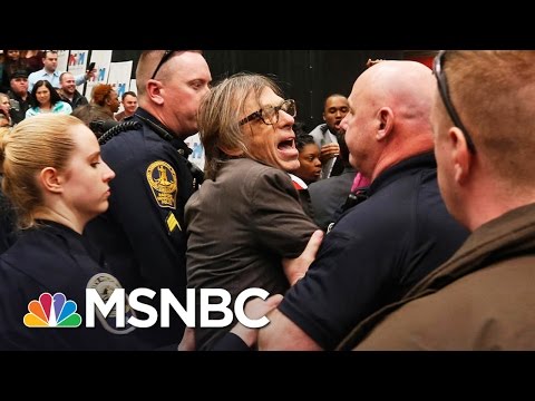 Time Magazine Journalist, Security Scuffle At Donald Trump Rally | MSNBC