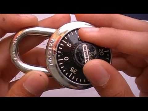 How to find the combination to a master lock (HD)