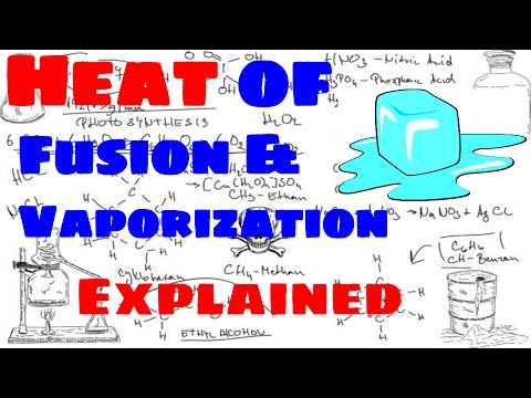 Heat of Fusion and Heat of Vaporization Explained