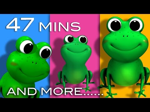 Five Little Speckled Frogs | And More Nursery Rhymes | 47 Minutes Compilation from LittleBabyBum