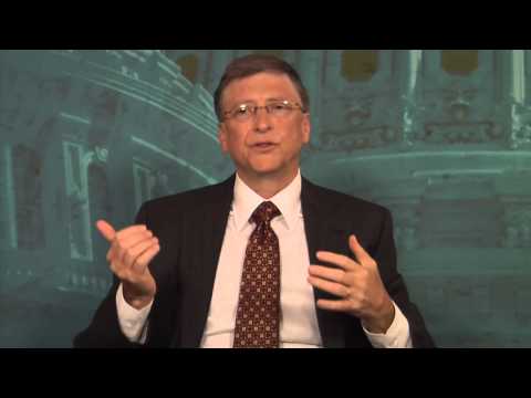 Bill Gates talks about the Global Grand Challenges for Engineers